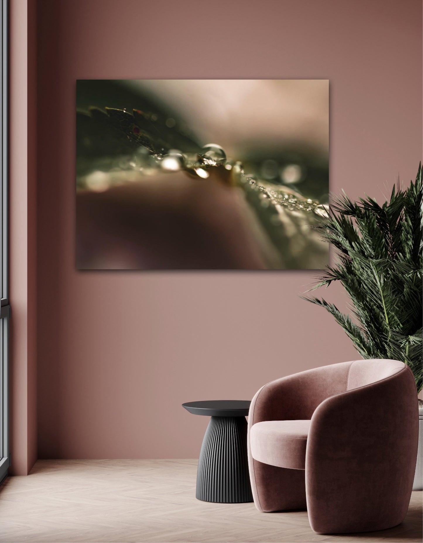 Green diamonds - landscape format