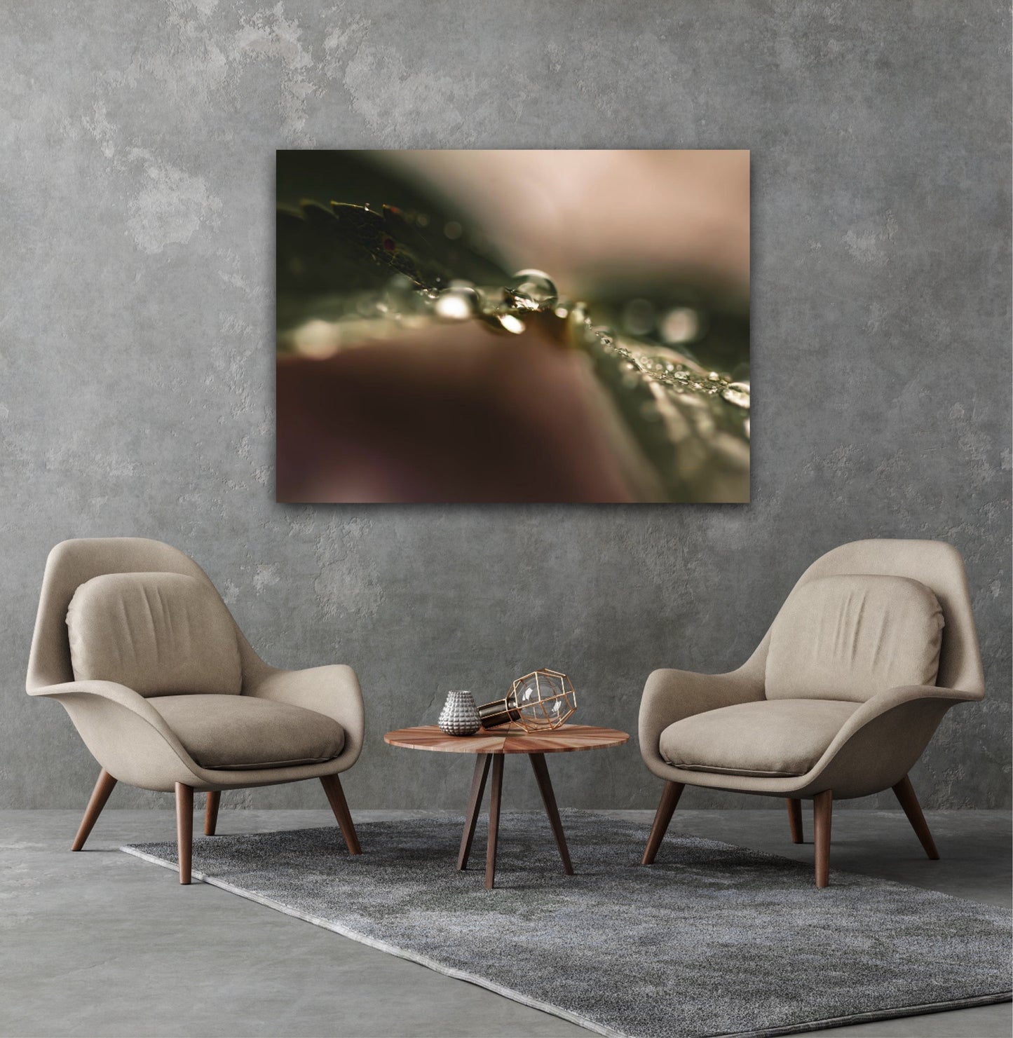 Green diamonds - landscape format