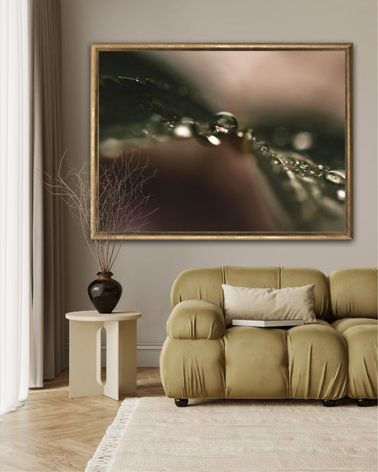 Green diamonds - landscape format