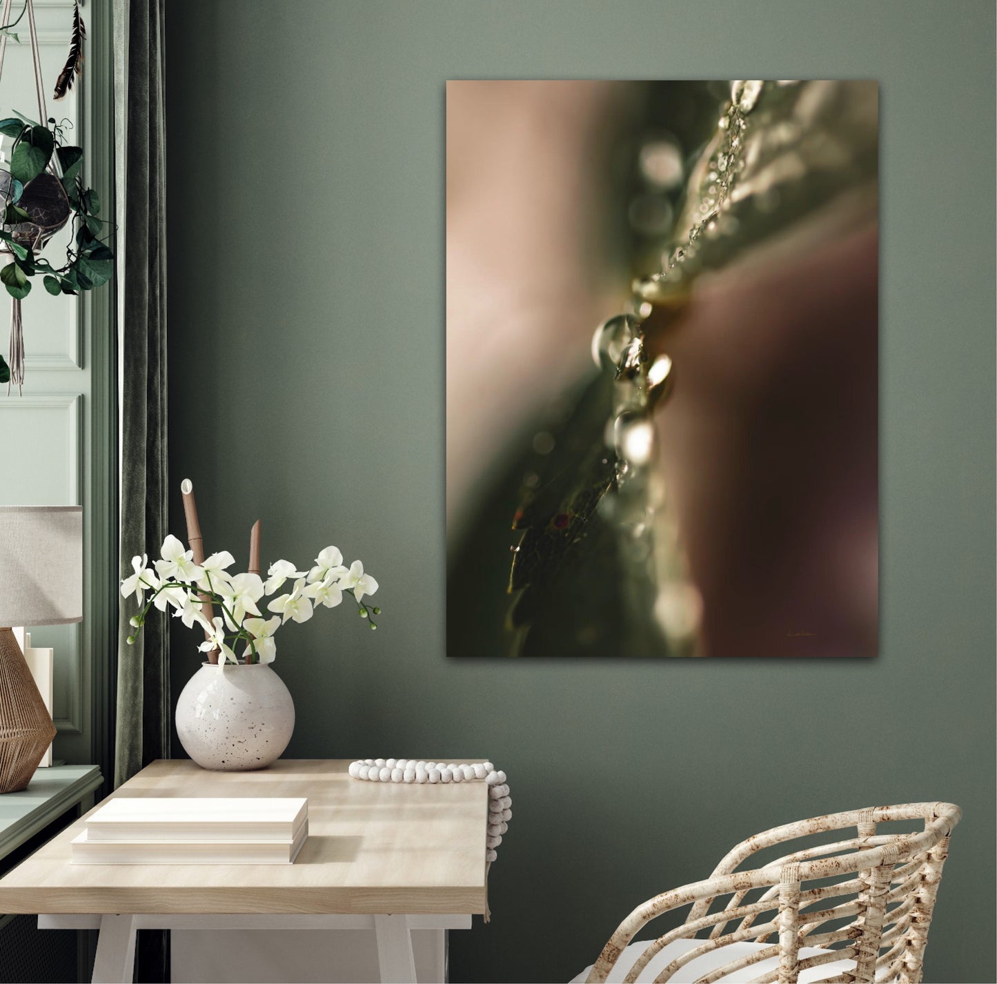 Green diamonds