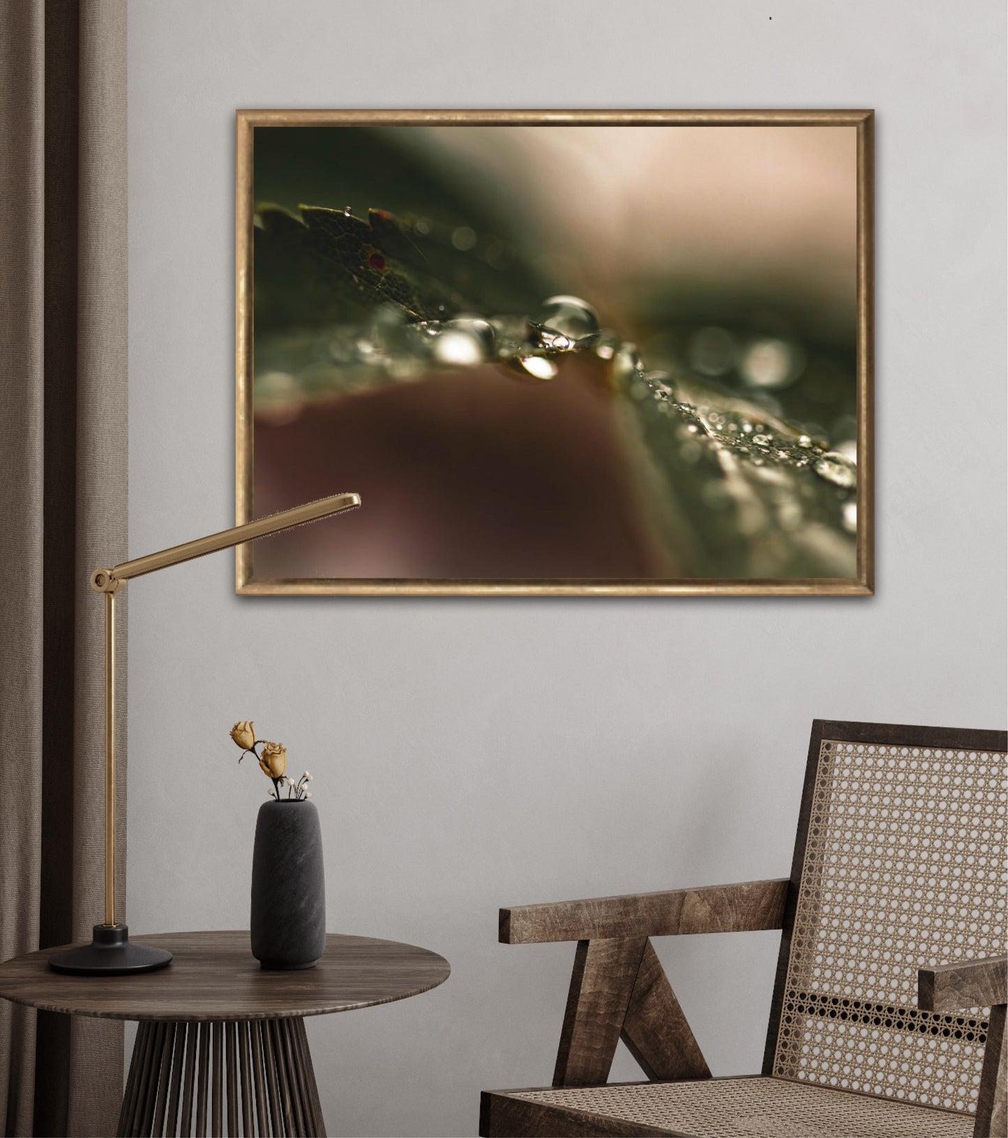 Green diamonds II - landscape format