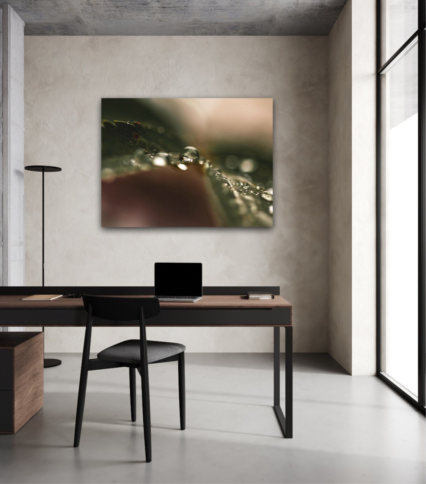 Green diamonds II - landscape format