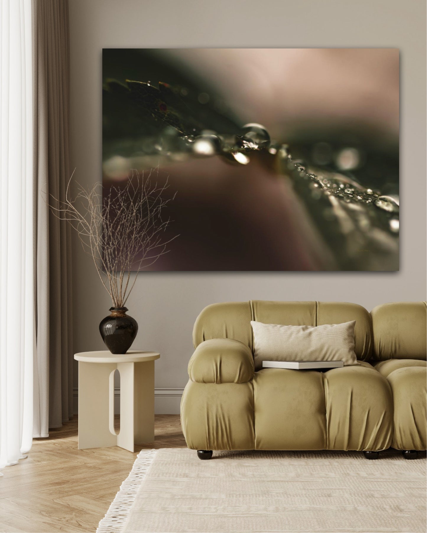 Green diamonds - landscape format